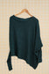 LÉA & LUC - ASYMETRICAL CASHMERE BLEND SWEATER (SHIPS IN 3-4 WEEKS)