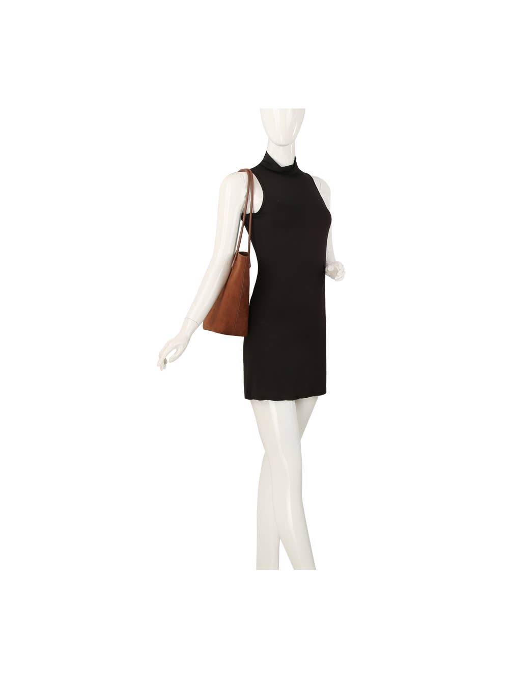 HR CORP - Calin Suede 2in1 Double HandlesTote