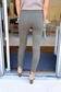 Active Basic | Active USA - 5-pockets Shape Skinny Ponte Mid-rise Pants, Olive