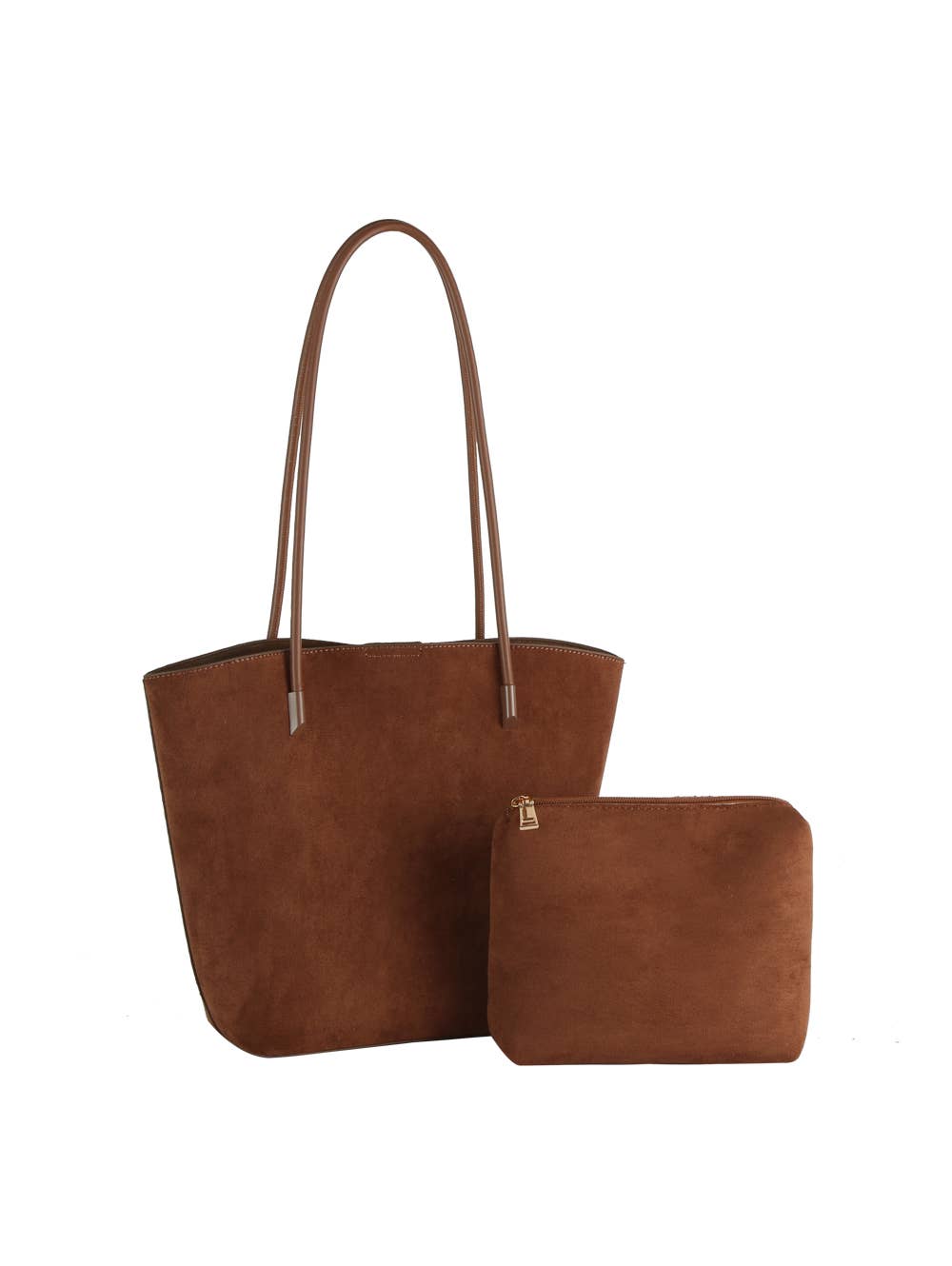 HR CORP - Calin Suede 2in1 Double HandlesTote