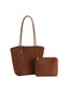 HR CORP - Calin Suede 2in1 Double HandlesTote