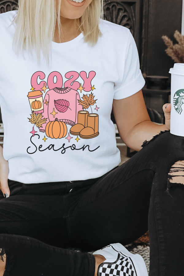 COZY SEASON Graphic T-Shirt