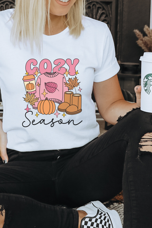 COZY SEASON Graphic T-Shirt
