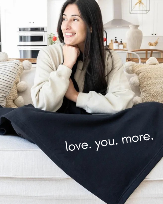 Fleece Stadium Blanket, Love You More