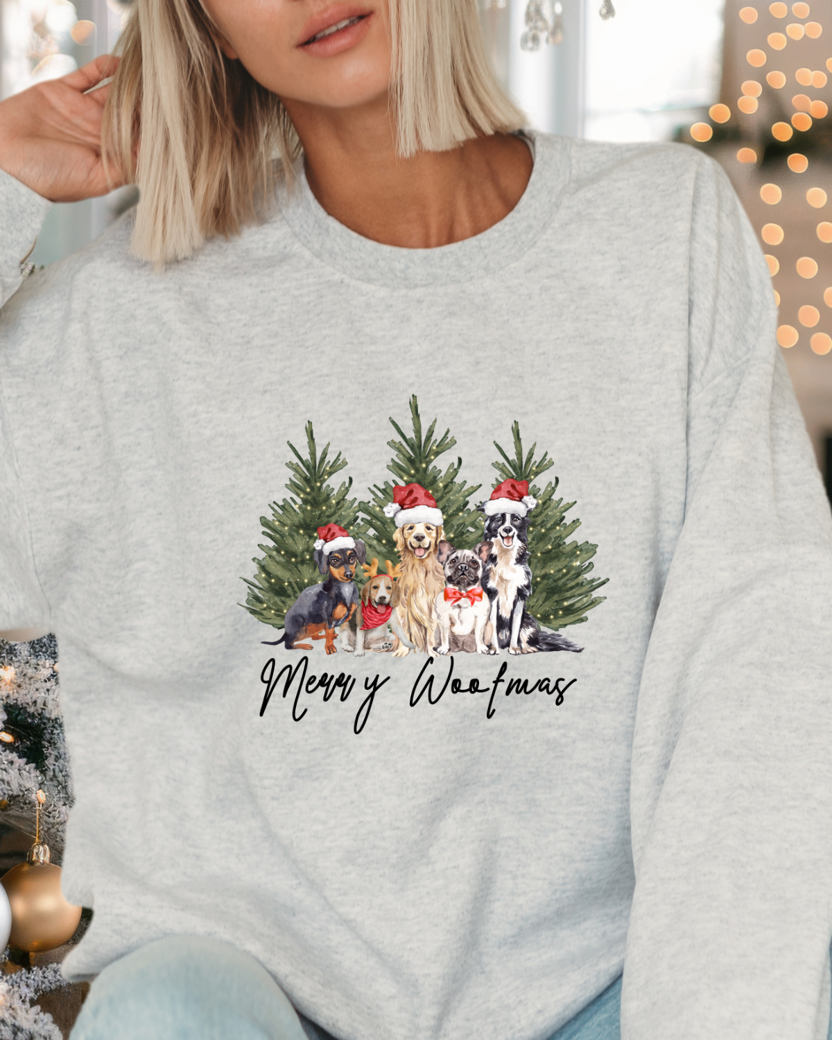 Merry Woofmas, Super Soft Sweatshirt