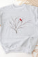 Cardinal in the Tree, Watercolor Collection, Super Soft