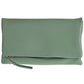JNBFASHION.COM - Women's Vegan Leather Zipper Foldover Clutch Purse with Tass