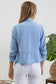 Blu Pepper - 3/4 ROUCHED SLEEVE BLAZER