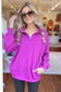 SCUBA - Half Zip Pullover, PLUM (SHIPS IN 2-3 WEEKS)