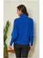 THE PERFECT CASHMERE BLEND TURTLENECK SWEATER, Royal Blue (SHIPS IN 2-3 WEEKS)