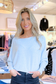 THE PERFECT CASHMERE BLEND SWEATER, Light Grey  (IN STOCK!)