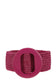 anbfashion - [RESTOCK] WOOD BUCKLE ELASTIC STRAW BELT