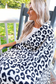 Comfy Luxe Solid Knit Blanket, OG Leo Print, Black/White (SHIPS IN 1-2 WEEKS)