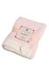 Comfy Luxe Children's Knit Blanket, Solid, Pink (SHIPS IN 1-2 WEEKS)