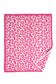 Comfy Luxe Children's Knit Blanket, OG Leo, Hot Pink (SHIPS IN 1-2 WEEKS)