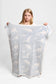 Comfy Luxe Children's Knit Blanket, Dinosaur Multiple Blue (SHIPS IN 1-2 WEEKS)
