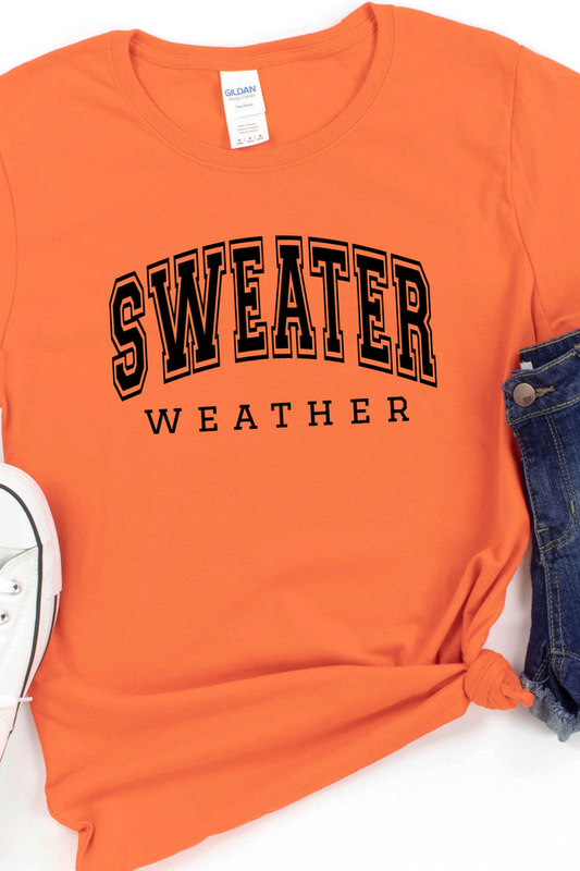 SWEATER WEATHER Graphic T-Shirt