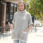 Comfy Luxe, Made You Look Pullover, Grey (SHIPS IN 2-3 WEEKS) (Copy)