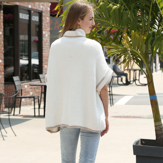 Comfy Luxe, Made You Look Pullover, Ivory (SHIPS IN 2-3 WEEKS)