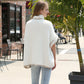 Comfy Luxe, Made You Look Pullover, Ivory (SHIPS IN 2-3 WEEKS)