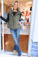 Puffer Vest by Zenana, Olive