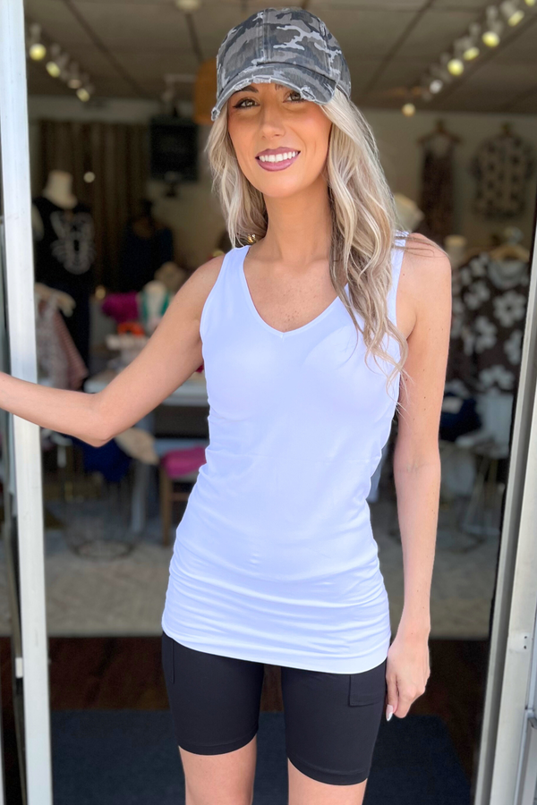 Essential Stretch Reversible Tanks (SHIPS IN 1 WEEK)