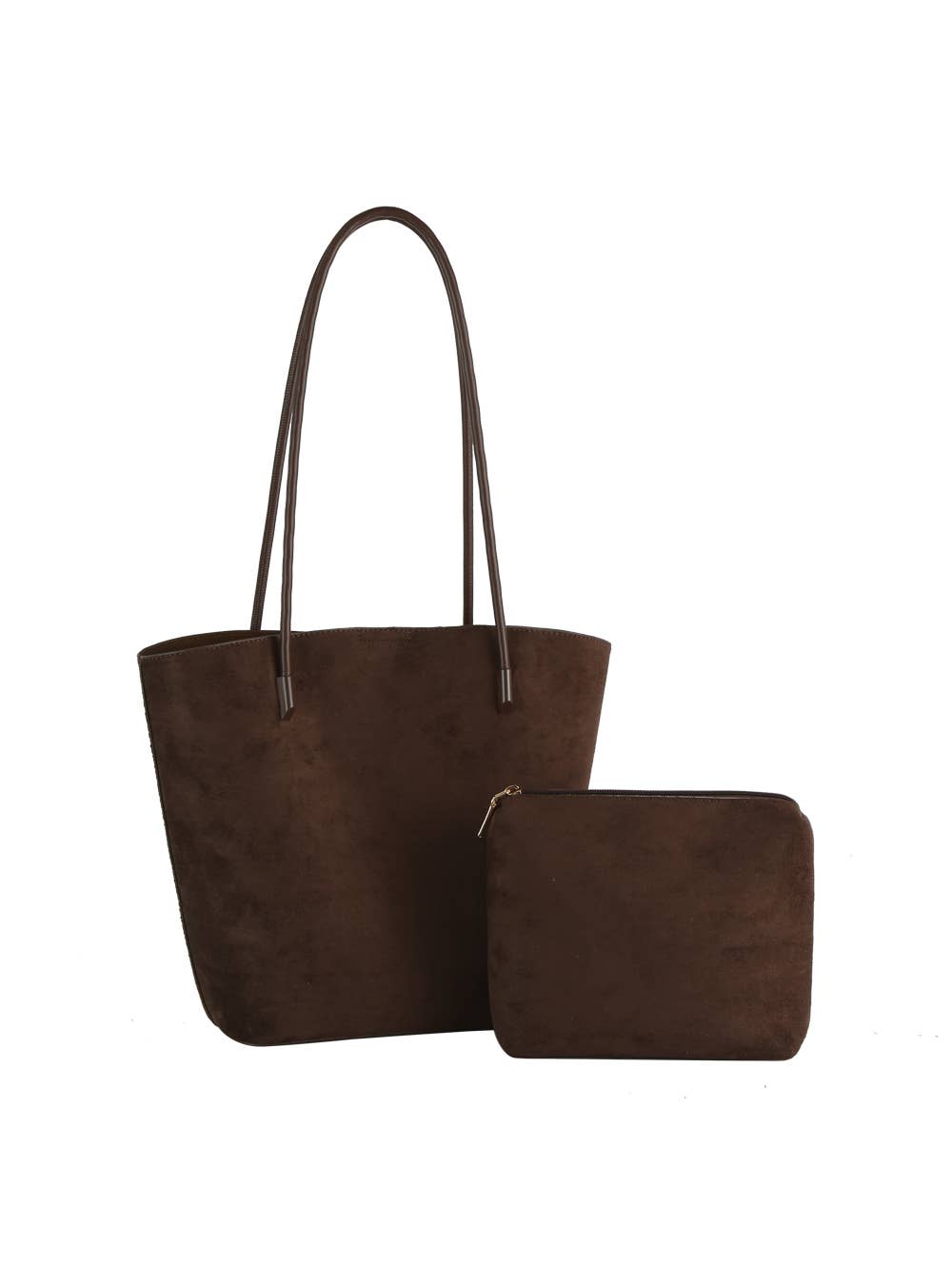 HR CORP - Calin Suede 2in1 Double HandlesTote
