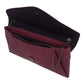JNBFASHION.COM - Synthetic Leather Double Pocket Envelop Clutch
