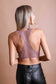 Leto Accessories -  Lace Racerback Bralette - Romantic/Whimsical Design
