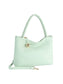 HR CORP - Ecostitch USA Women's Woven Shoulder Bag with Gold Accent