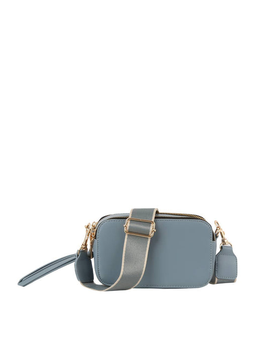 HR CORP - Calin collection Fashion double zip Cross-body Shoulder bag