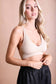 Leto Accessories -  Lace Racerback Bralette - Romantic/Whimsical Design