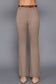 Active Basic | Active USA - Semi Flare Ponte Pants with Leather Belt