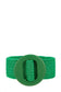 anbfashion - [RESTOCK] WOOD BUCKLE ELASTIC STRAW BELT