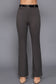 Active Basic | Active USA - Semi Flare Ponte Pants with Leather Belt
