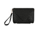 HR CORP - Ecostitch woven envelope clutch crossbody bag