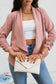 Blu Pepper - 3/4 ROUCHED SLEEVE BLAZER