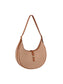 HR CORP - Calin collection Canvas Vegan Leather Crescent Shoulder bag
