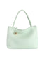 HR CORP - Ecostitch USA Women's Woven Shoulder Bag with Gold Accent