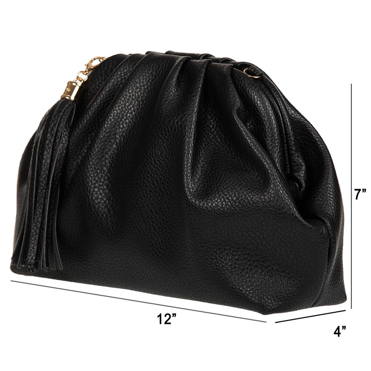 JNBFASHION.COM - Dumpling Bag, Women Clutch Purses, Cloud Crossbody Handbag
