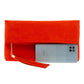 JNBFASHION.COM - Faux Micro Suede Foldover Clutch