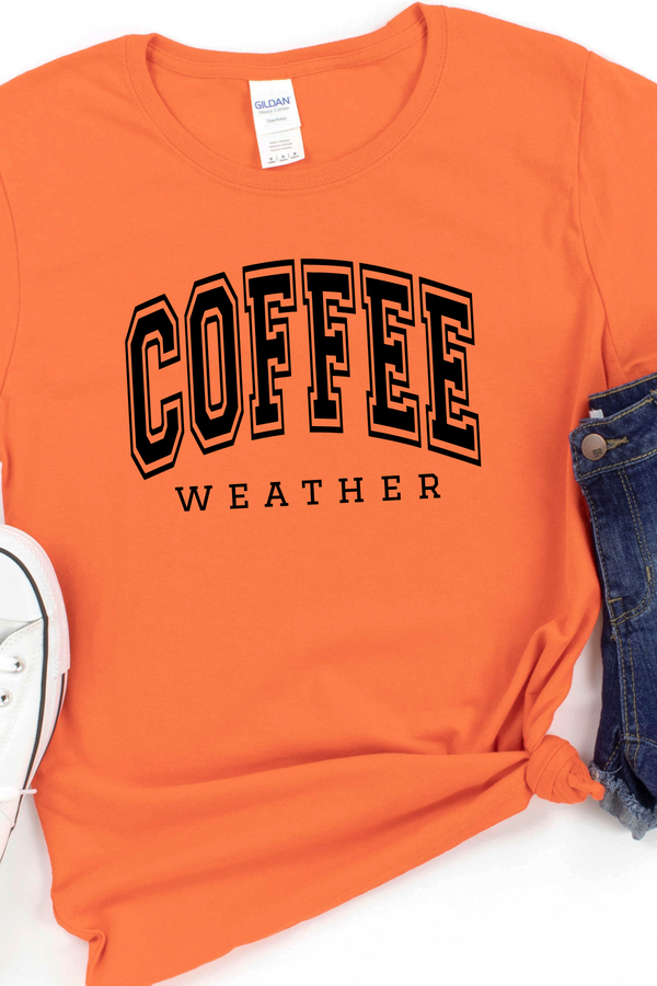 COFFEE WEATHER Graphic T-Shirt