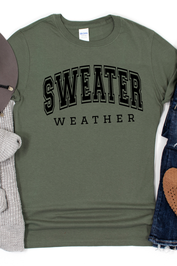SWEATER WEATHER Graphic T-Shirt